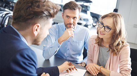 Partex against a quality used car at TMC Car Sales